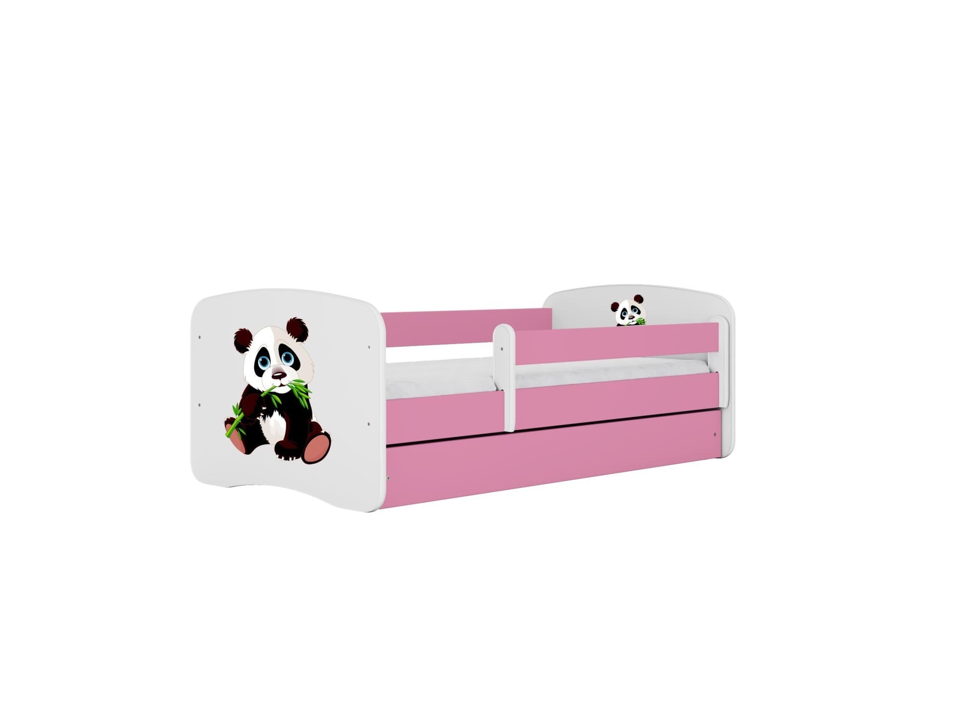 Detská postieľka Babydreams panda ružová II