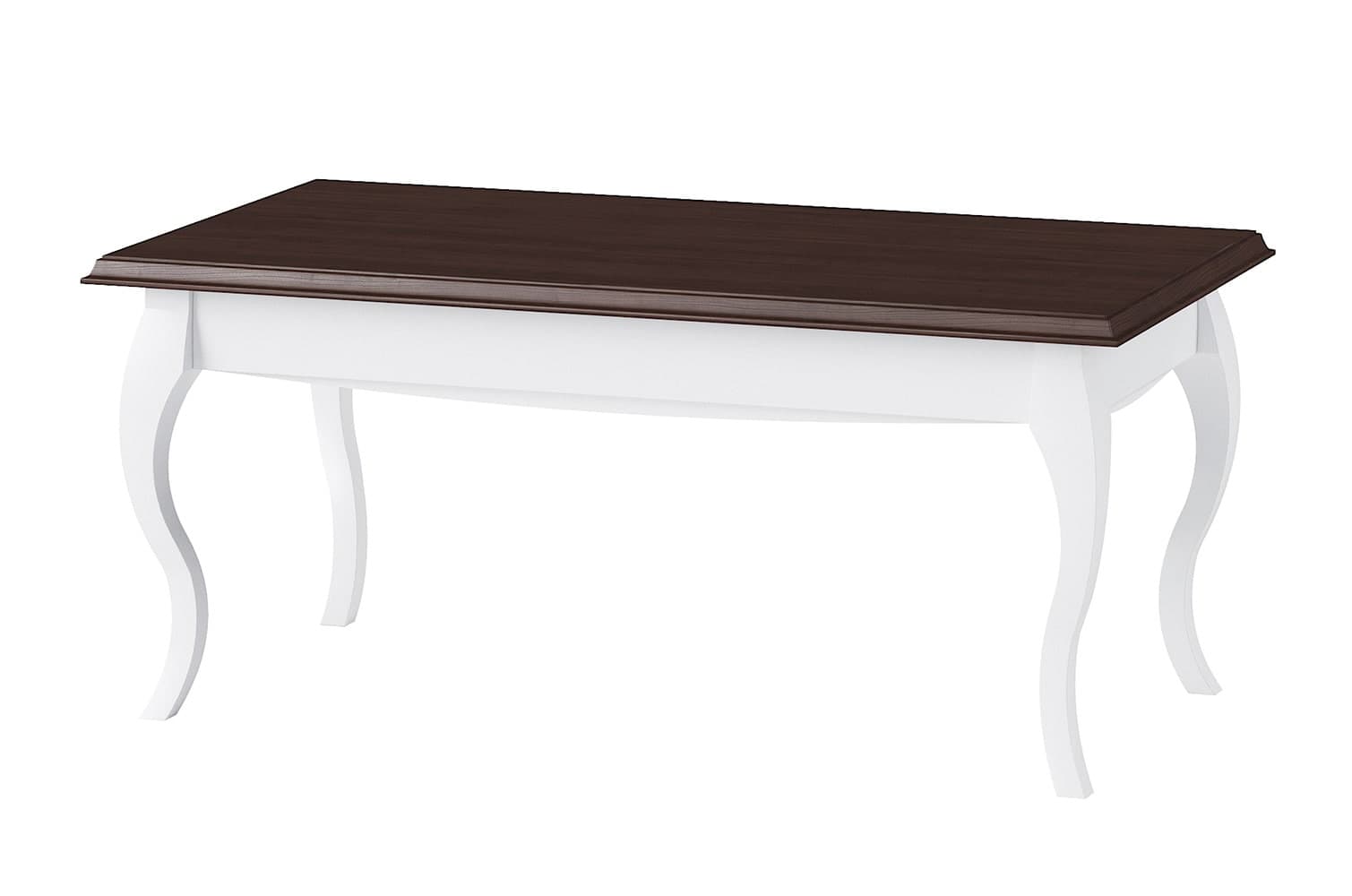 Konferenčný stolík Massimo 41 110 cm biely/mocca 1