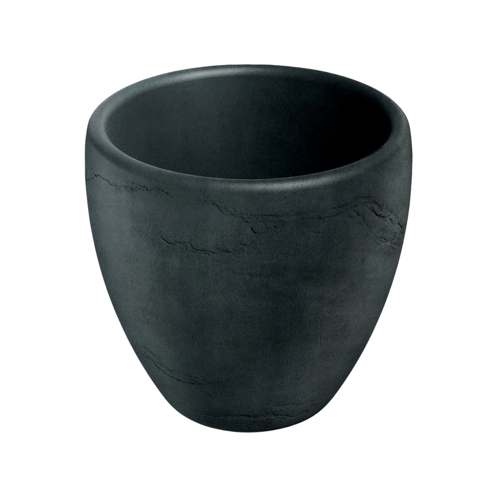 Plastový kvetináč CANOLOS tmavosivý 1