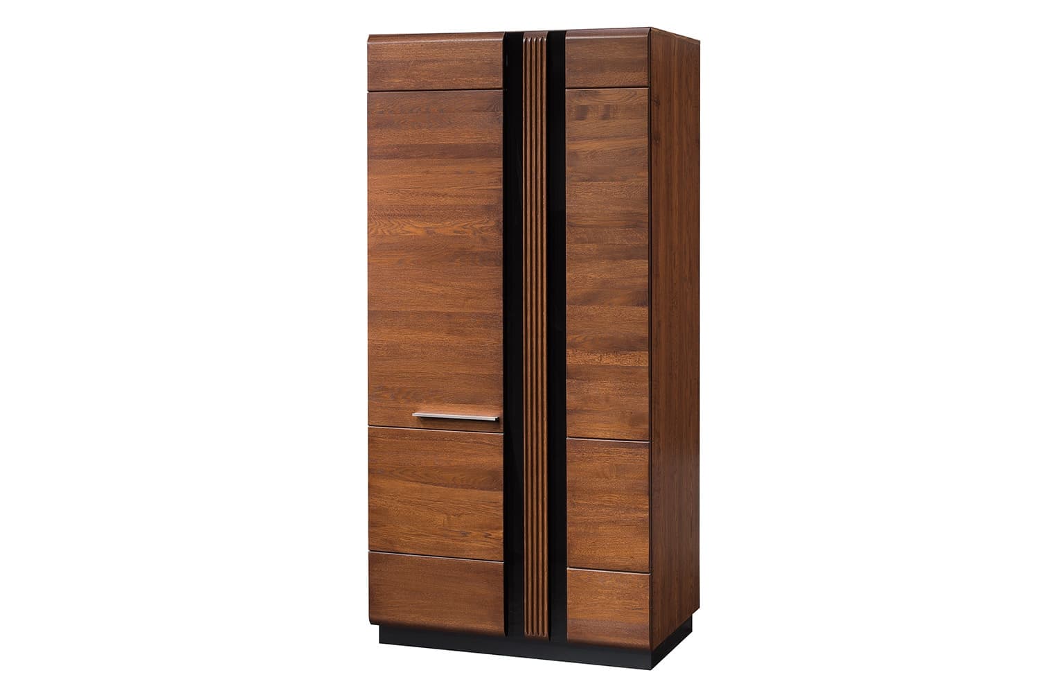 Šatníková skriňa Porti 70 95 cm z masívu dub antický 1