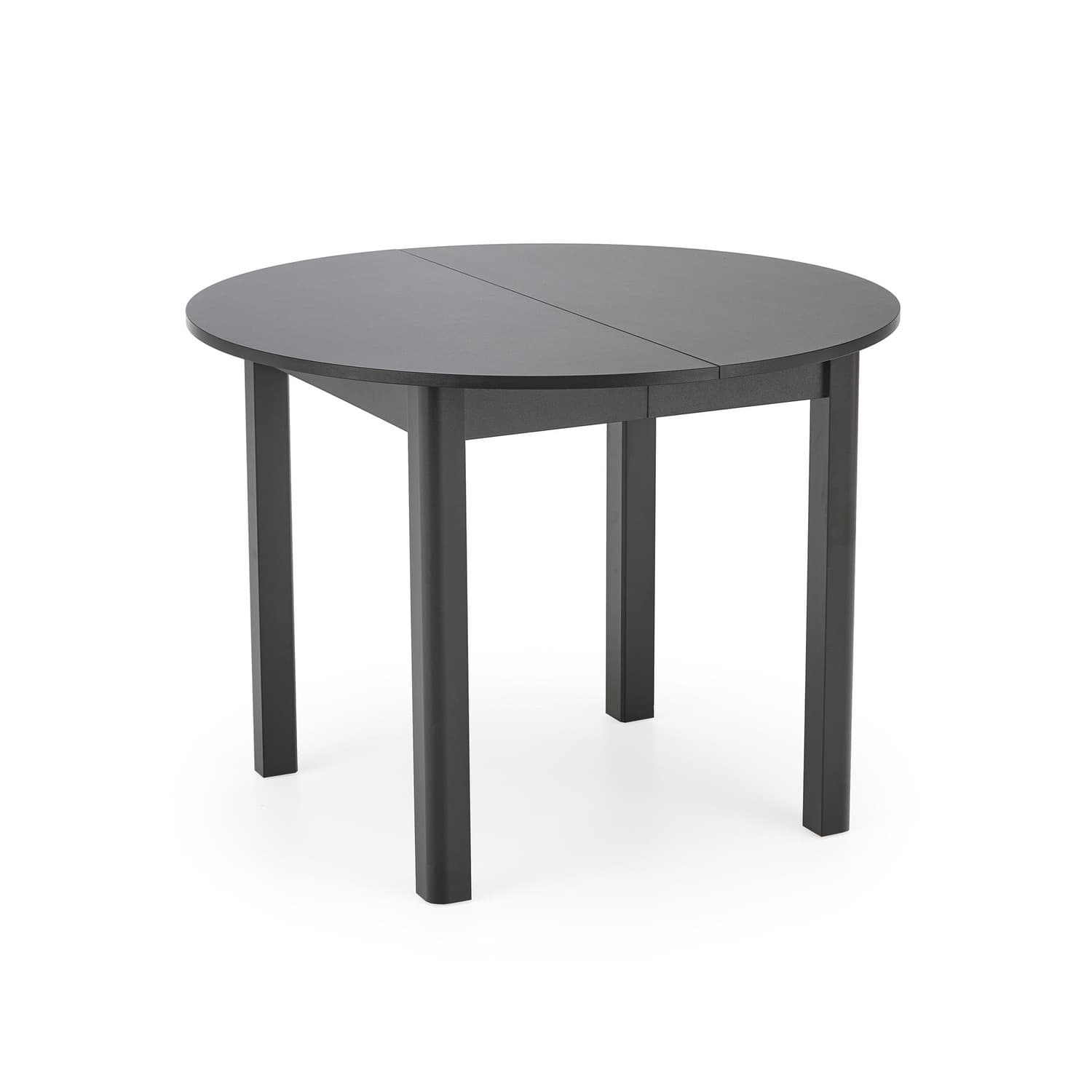 Jedálenský rozkladací stôl RINGO 102/142 cm čierny