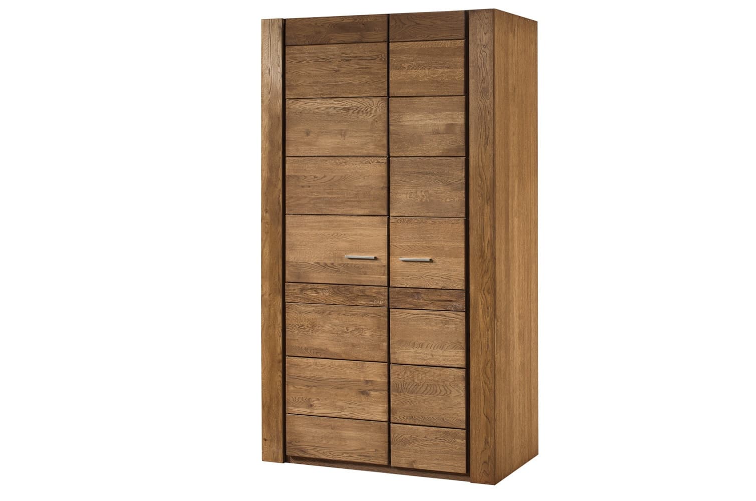 Šatníková skriňa Velvet II 70 110 cm z masívu dub rustikálny 1
