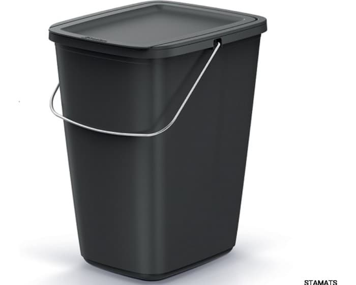 Odpadkový kôš COMPACTO FLAS 12 L čierny 1