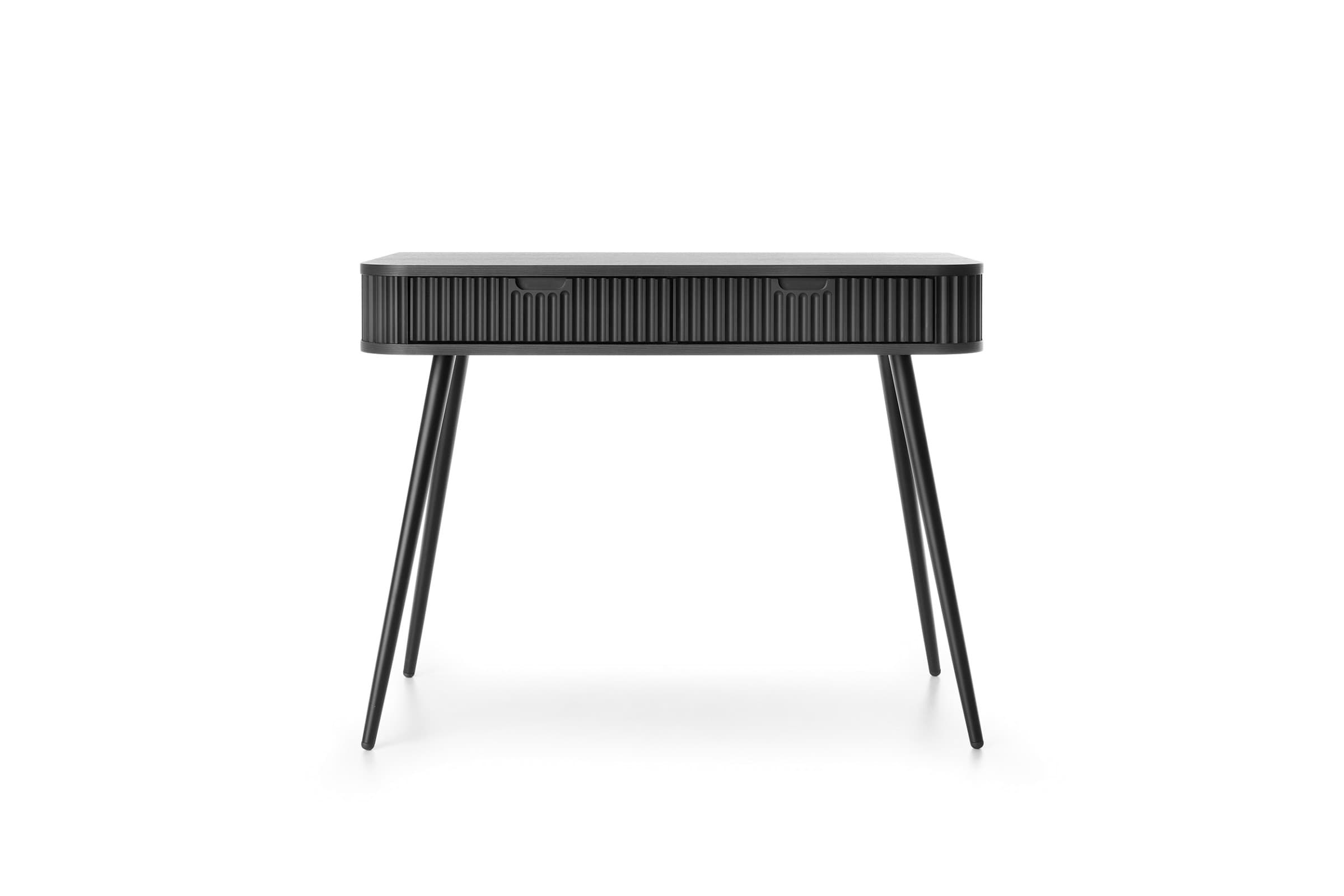 Toaletný stolík Zova 103 cm čierny/čierny rám 1