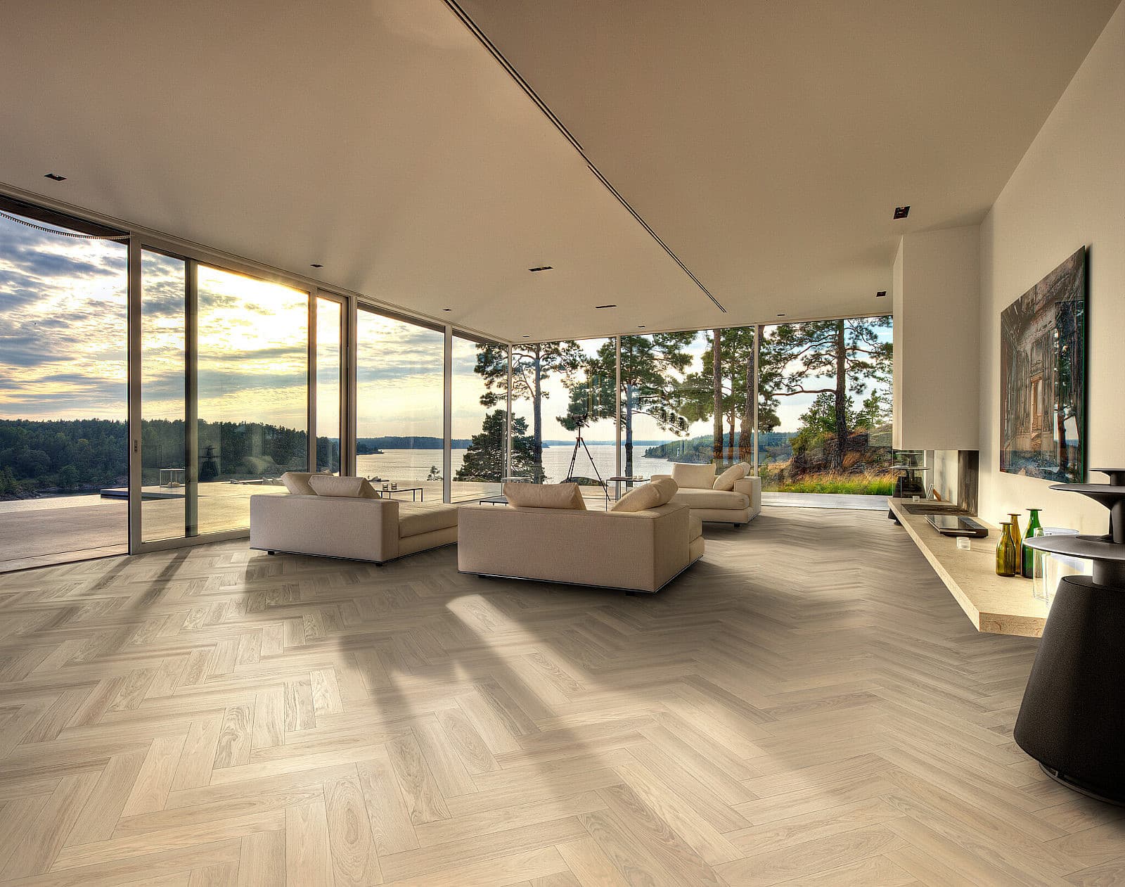 Káhrs Herringbone Dub ab krémovo biely 111PABEKFVKE600 1