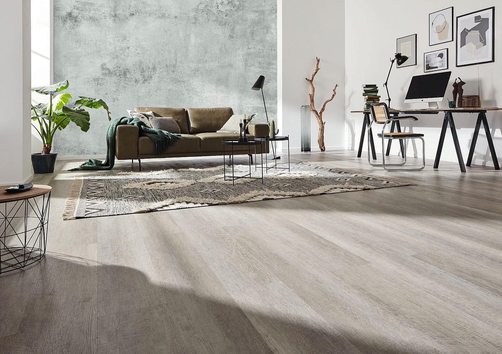 FLOOR FOREVER XL click rigid Dub katrovaný šedý 79983 1