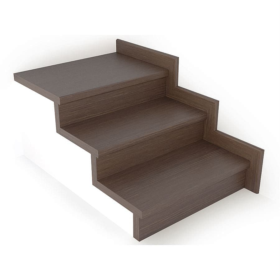Schodový nášľap / profil TOPSTEP Flex Dub antic 1200 × 500 × 11 mm