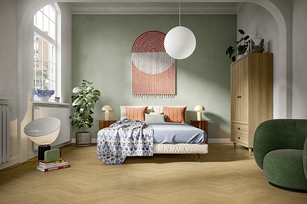 EGGER E-motion kingsize 32 apr skanderborg medový EL291F