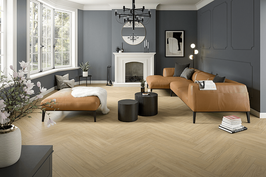 EGGER E-motion herringbone 32 Dub casella prírodný EL2152 1