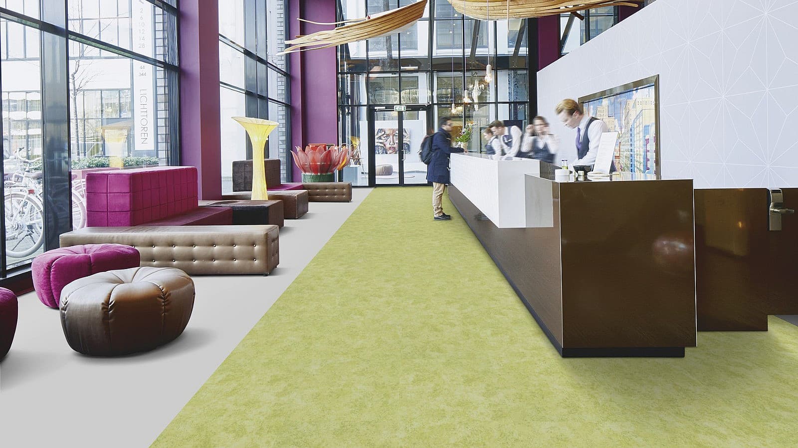 FORBO Flotex Colour Calgary lime T590014 1
