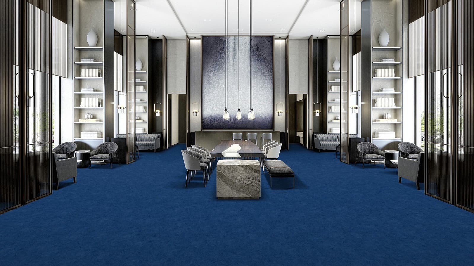 FORBO Flotex Colour Calgary azure T590015