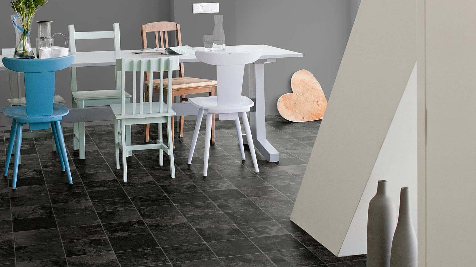 FORBO Flotex Naturals Dark slate 010008F