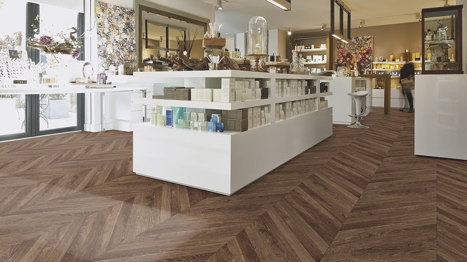 FORBO Flotex Naturals Autumn chevron 010072F 1
