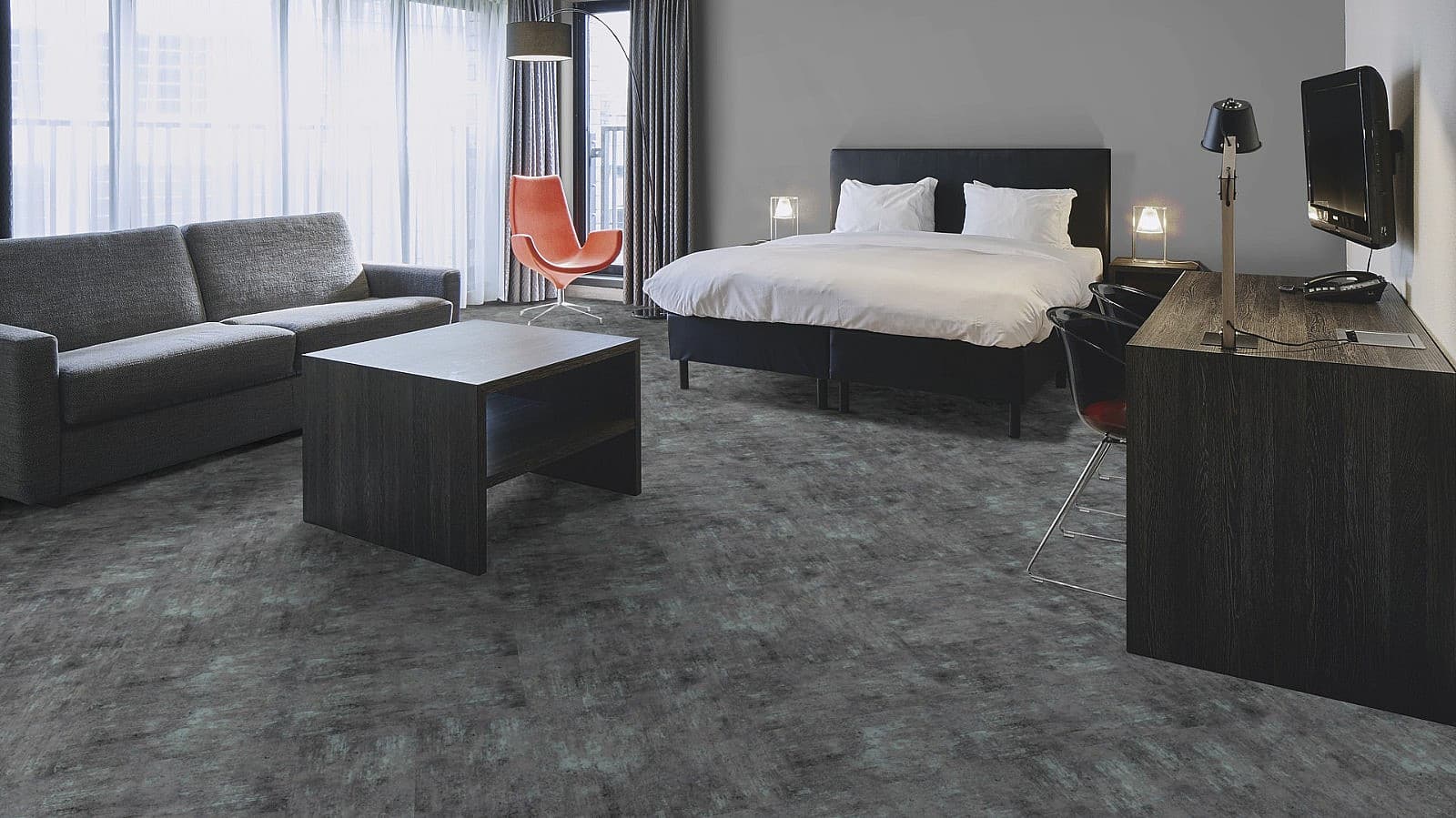 FORBO Flotex Naturals Concrete Aqua 139011 1