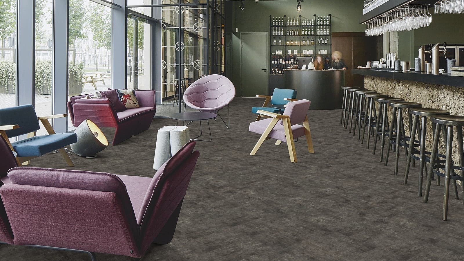 FORBO Flotex Naturals Concrete Thunder 139002 1