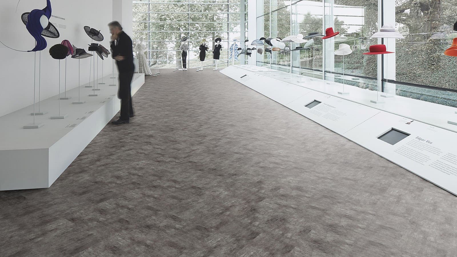 FORBO Flotex Naturals Concrete Smoke 139003 1