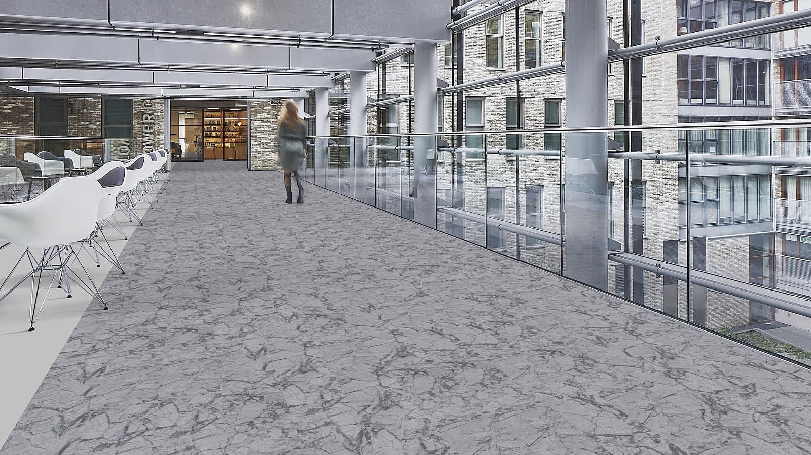 FORBO Flotex Naturals Marble Carrara 143001