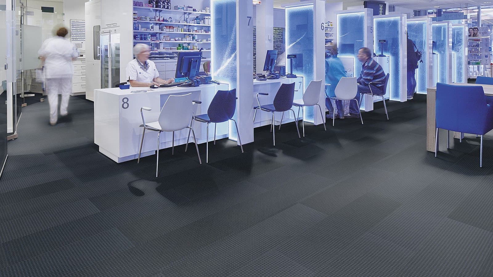 FORBO Flotex Planks Boxcross Blueberry 133008 1