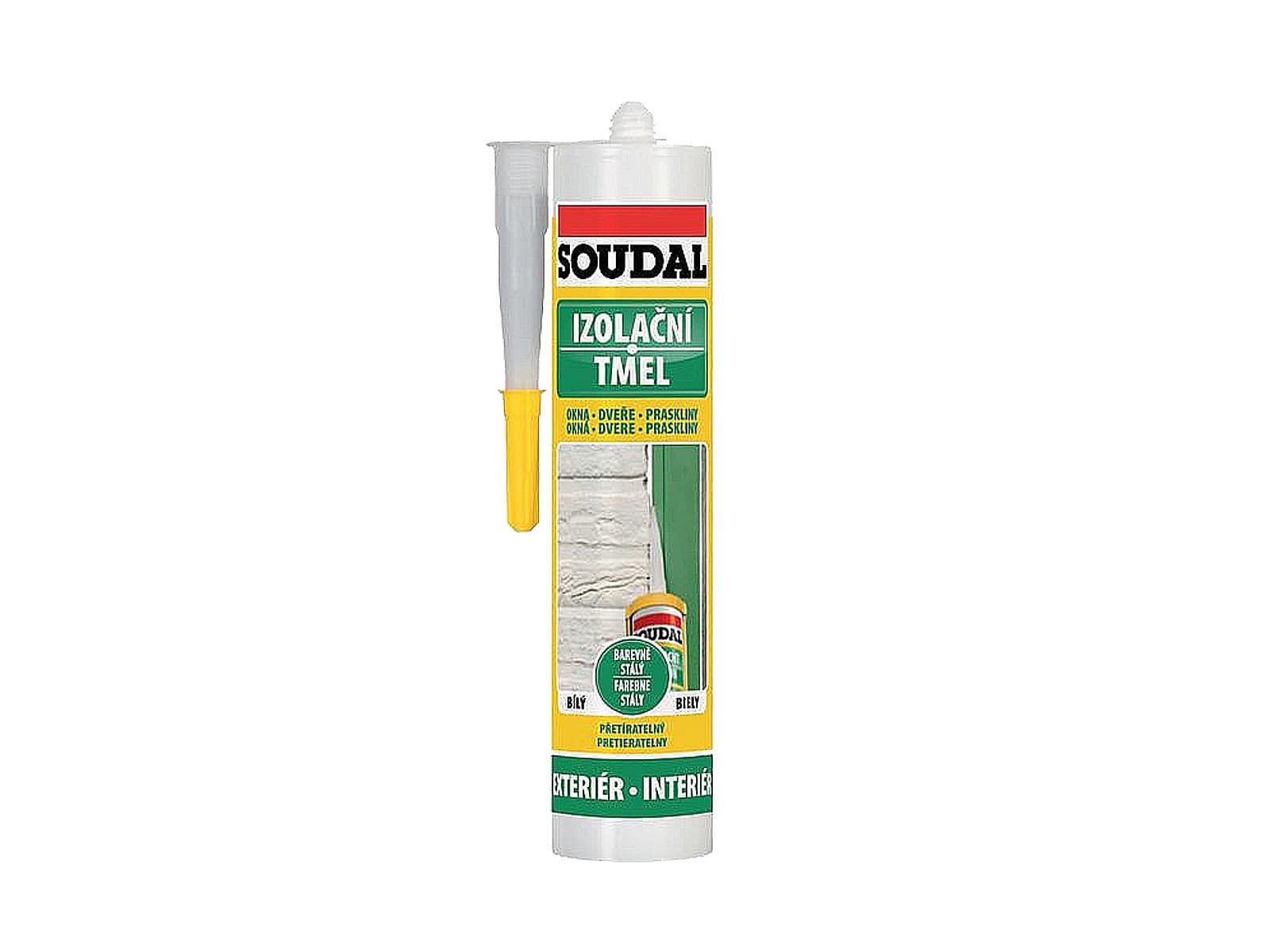 Izolačný tmel SOUDAL 300 ml Bílý