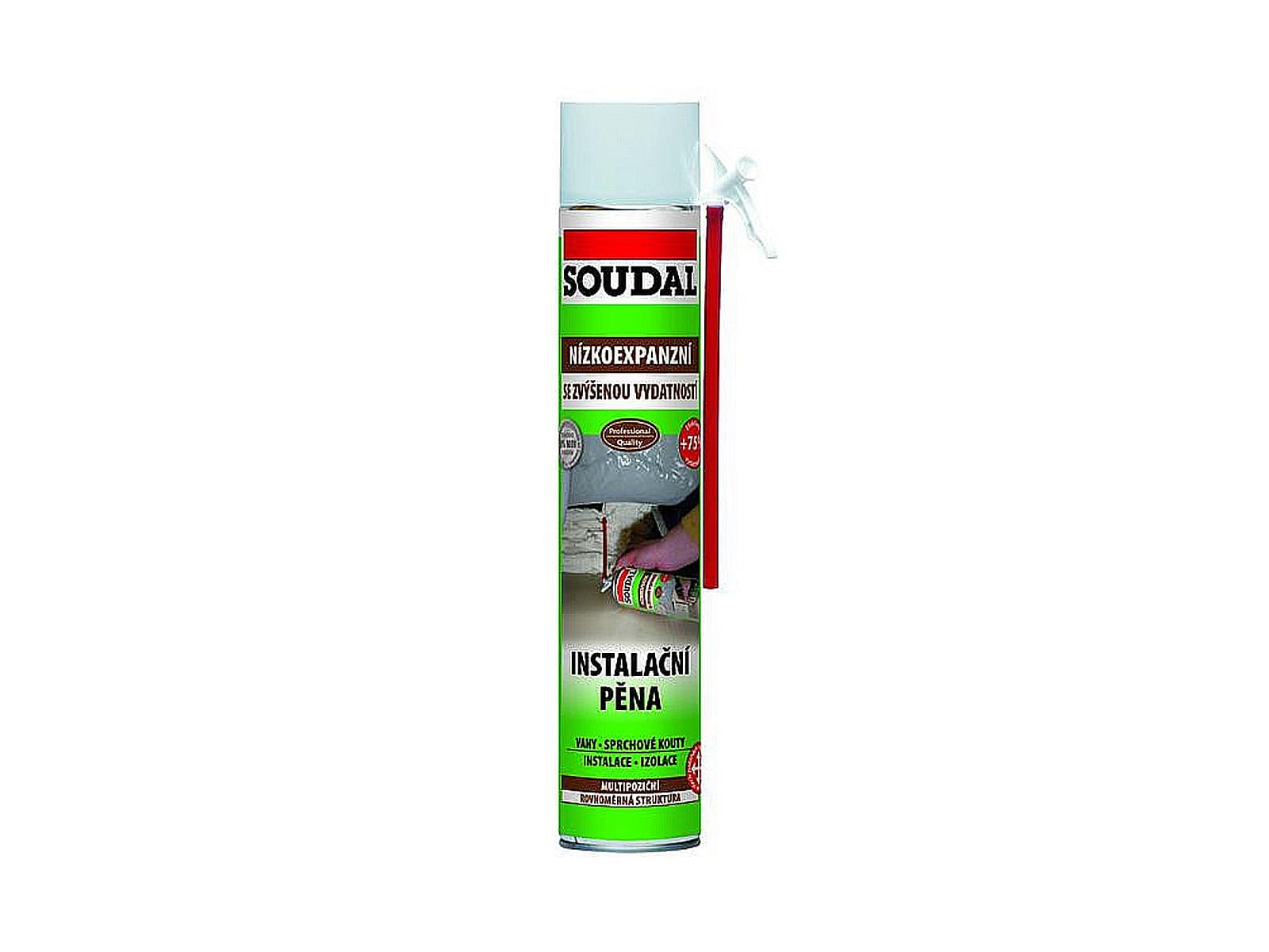 Inštalačná pena SOUDAL 750 ml 500 ml 1