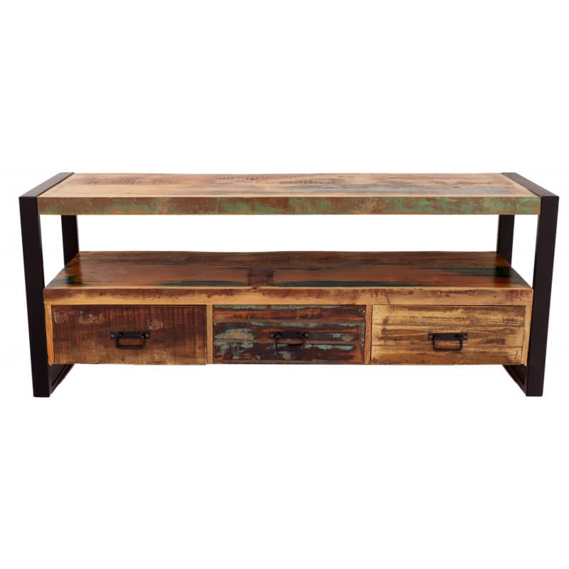 indickynabytok.sk - TV stolík Retro 150x60x45 recyklované mango 1