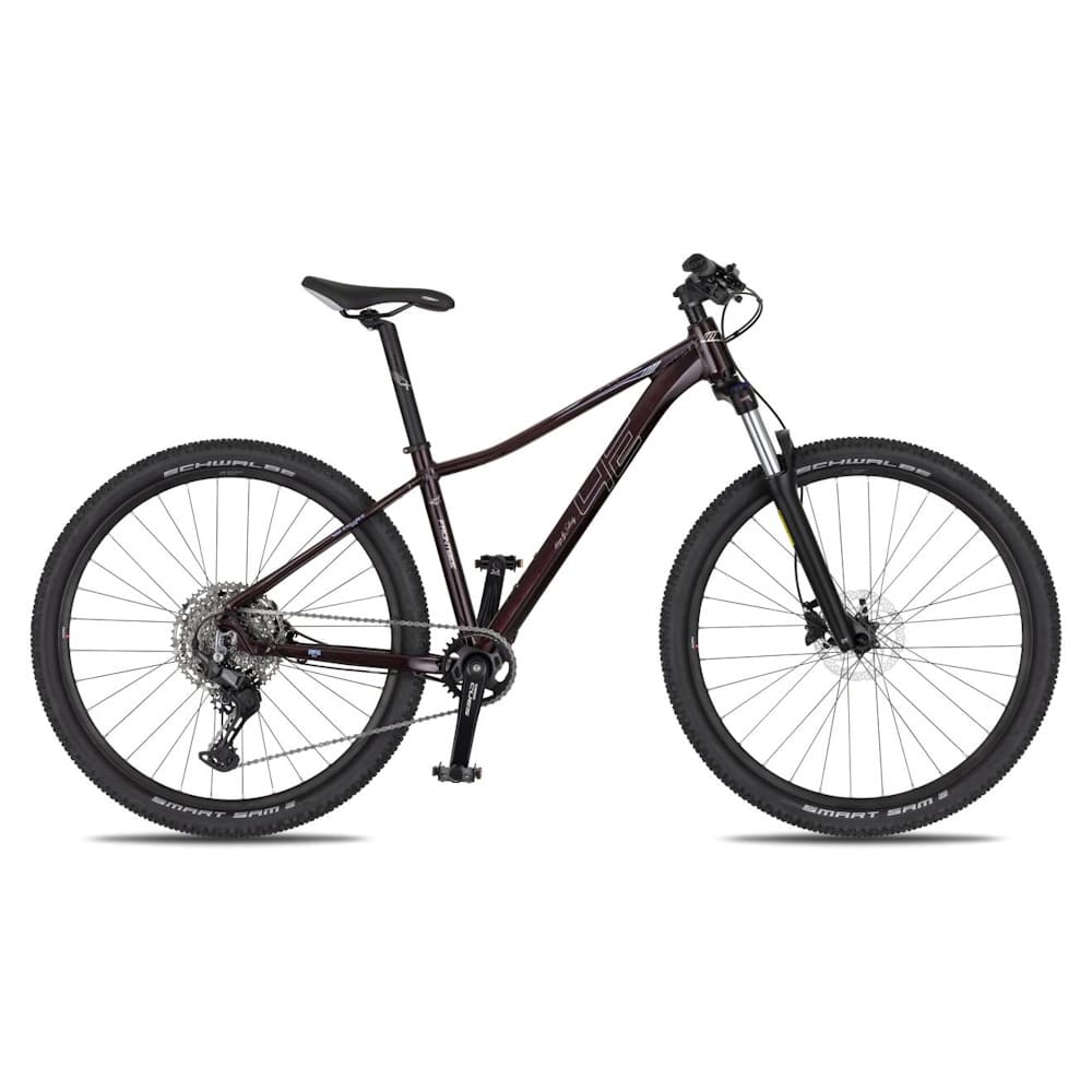 4EVER Frontbee Lady 27,5'' - model 2026 dark wine/silver - S (16", 155-165 cm) 1