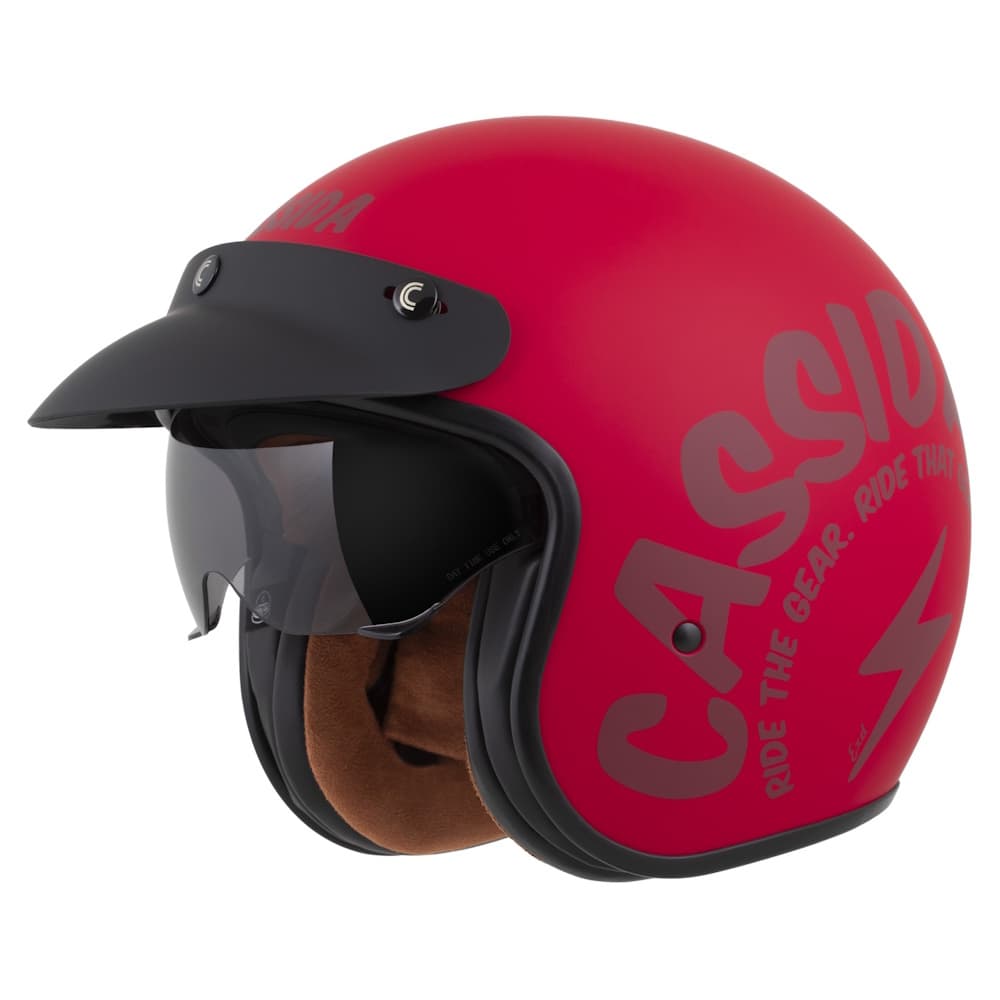 Cassida Oxygen Gear 2.0 červená matná/tmavě červená L (59-60) 1