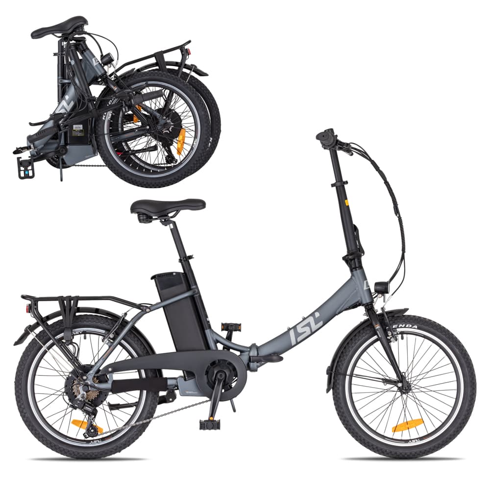 inSPORTline ISL Felior 468 Wh 20" - model 2026 Titanium Grey - 17" (156-183 cm)