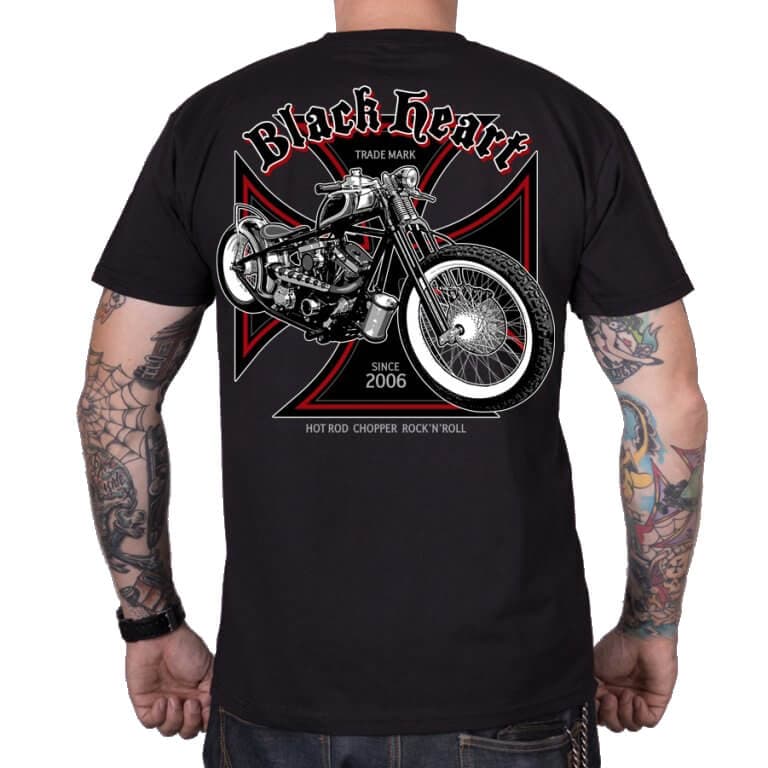 BLACK HEART Grinder čierna - M 1