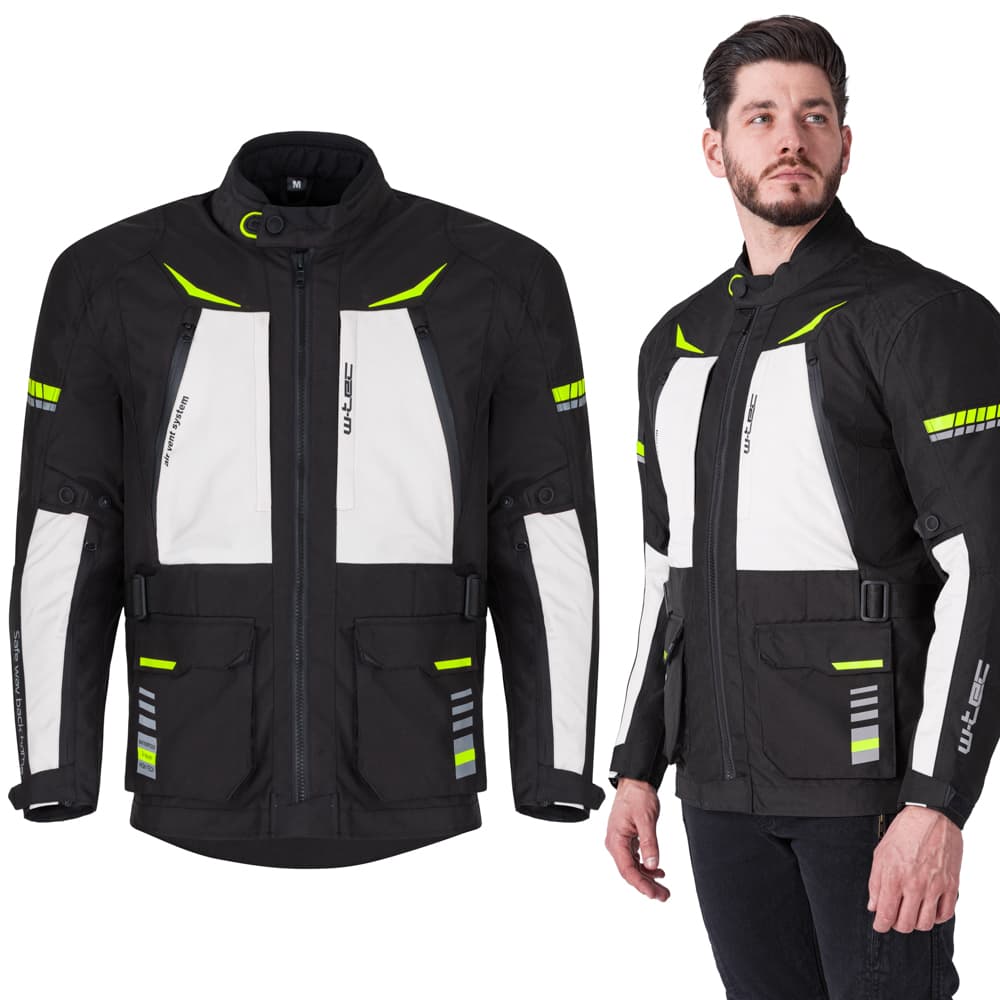 W-TEC Warao čierna-fluo - S