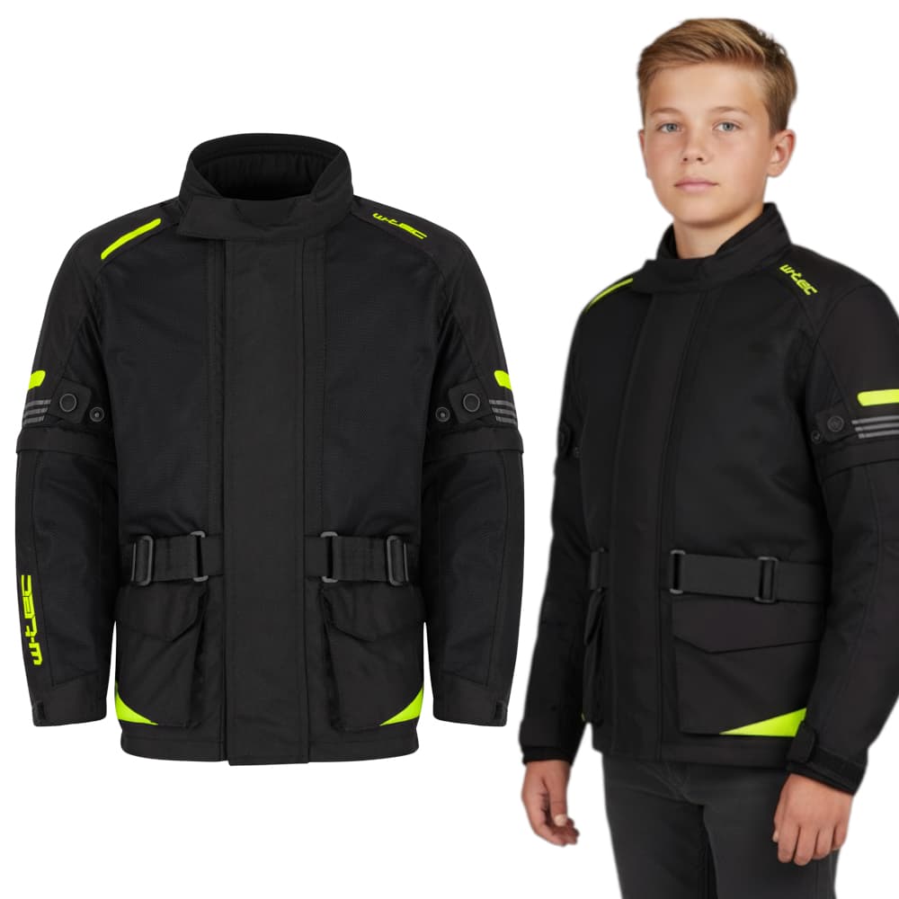 W-TEC Pinapoco bunda čierna-fluo - S/M 1