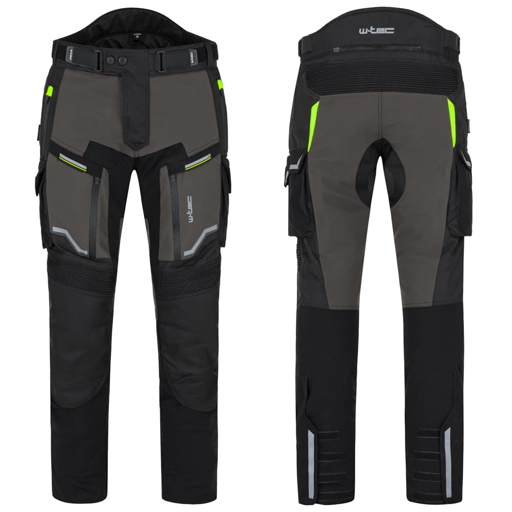 W-TEC Daimick kalhoty čierno-šedá - M 1