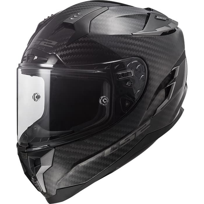 LS2 FF327 Challenger C Carbon Solid Black - XXL (63-64) 1