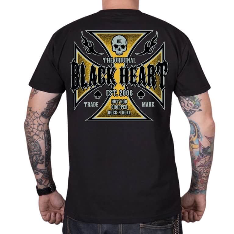 BLACK HEART Ruthless čierna - L