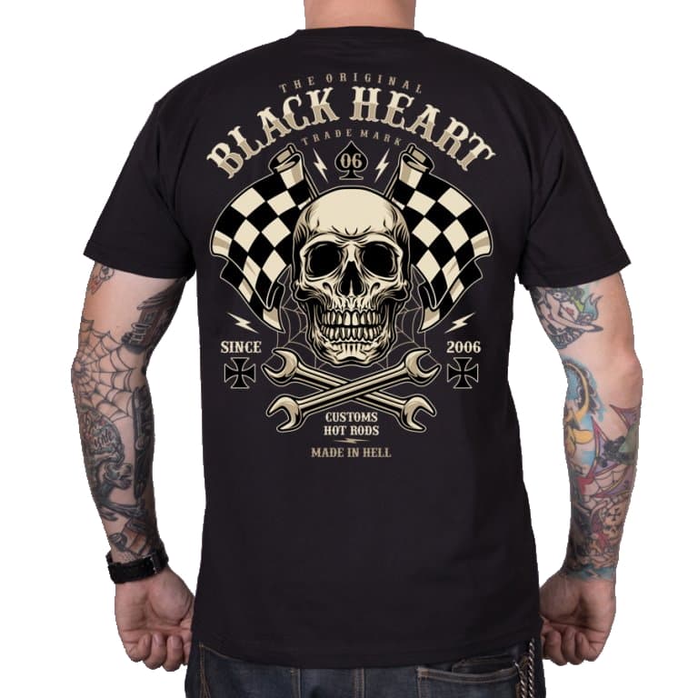BLACK HEART Starter čierna - L 1