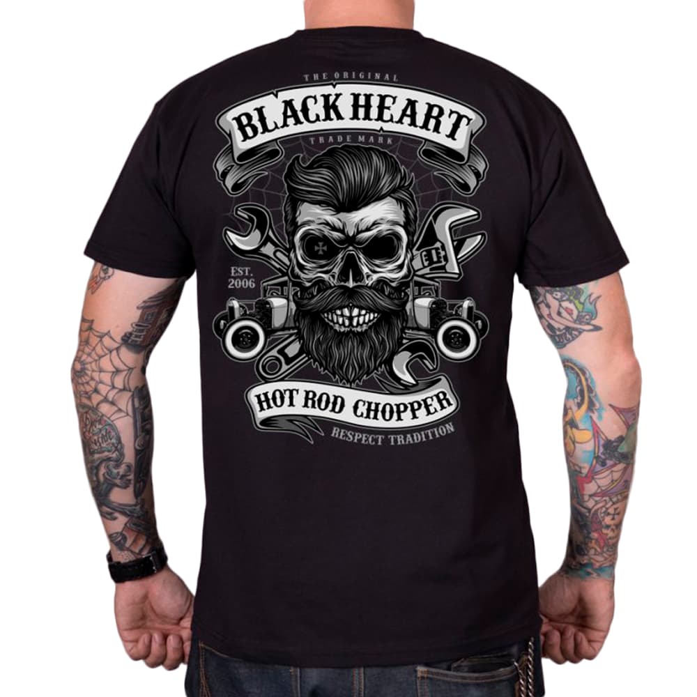 BLACK HEART Respect Tradition čierna - 3XL