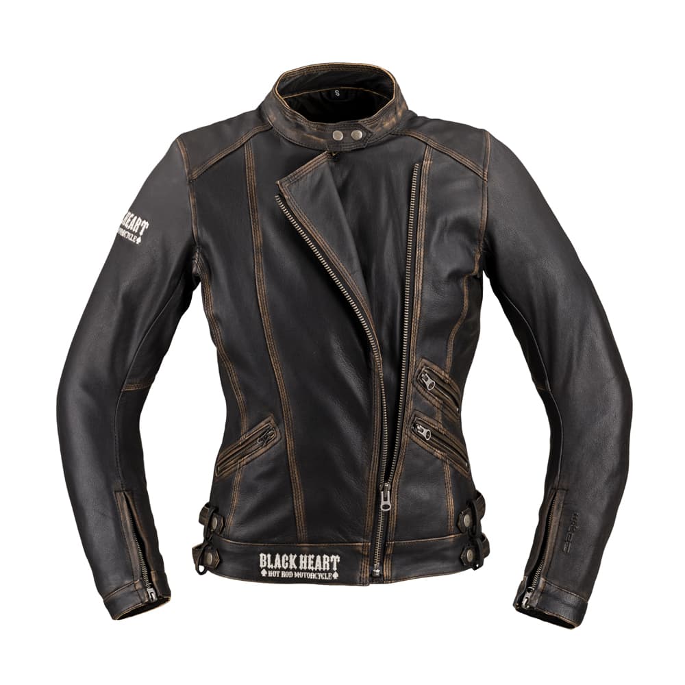 W-TEC Black Heart Lizza vintage hnedá - M 1