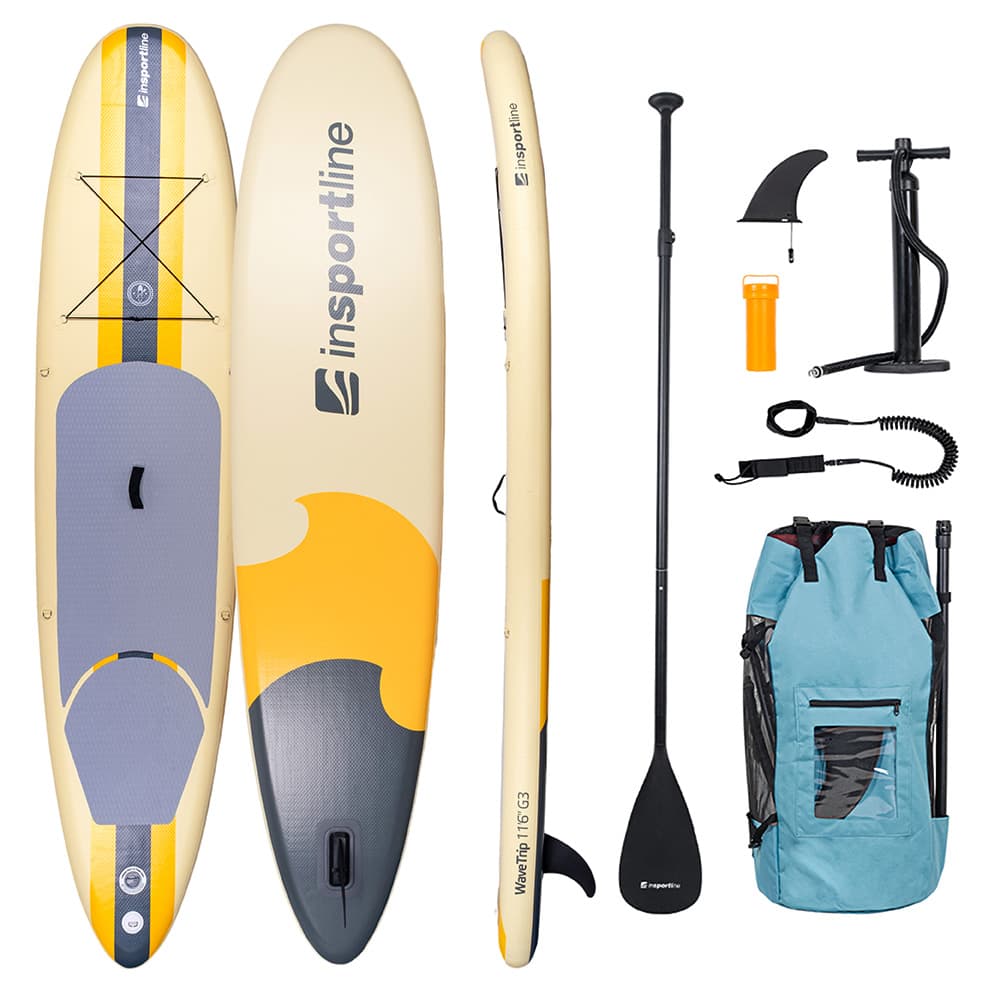 inSPORTline WaveTrip 11'6" G3 žltá 1