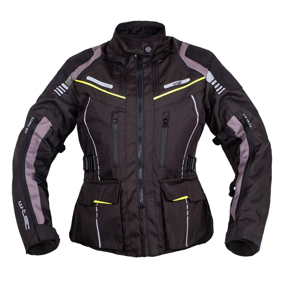 W-TEC Smackton Lady bunda čierno-zelená - XL