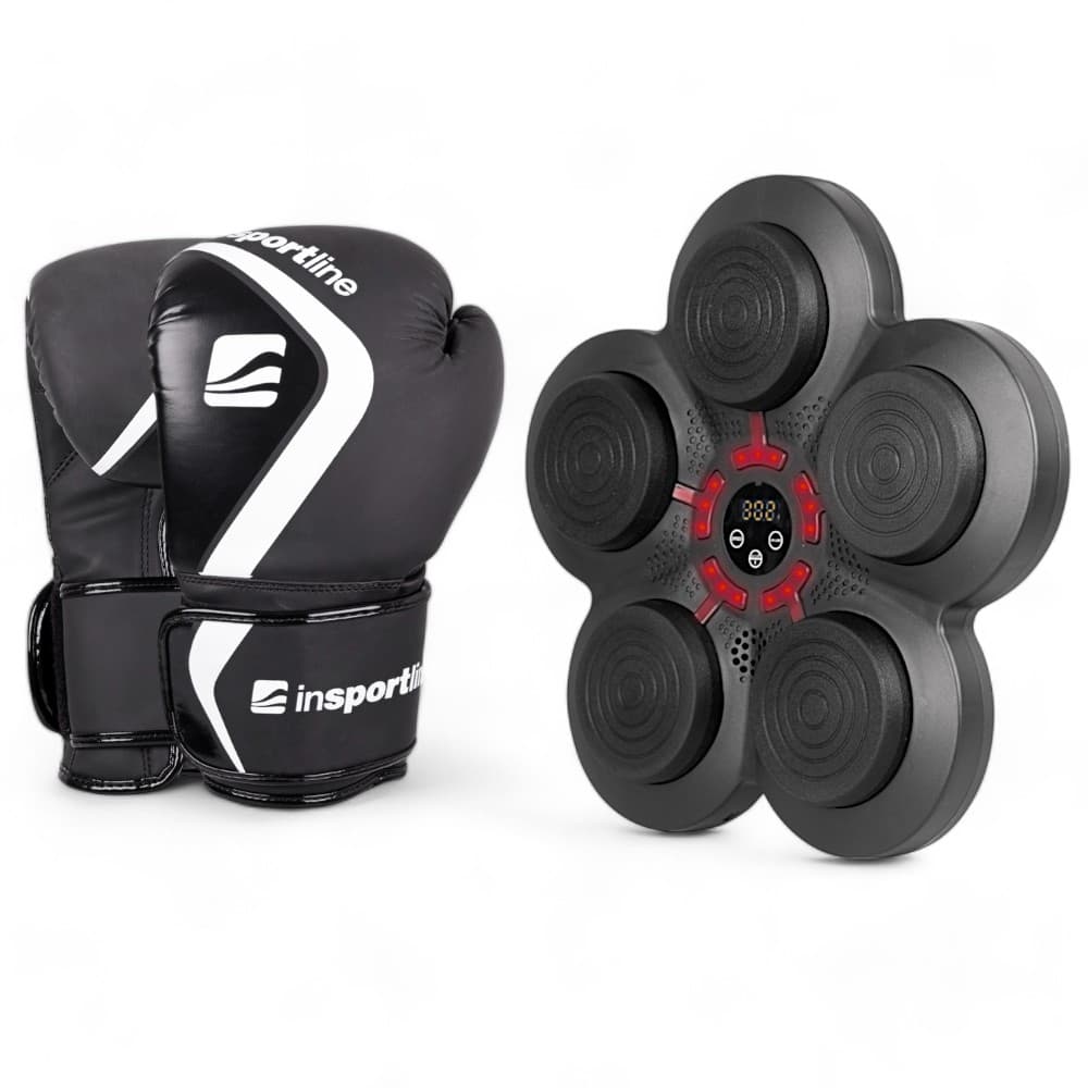 inSPORTline Smartpunch + Shormag čierna - 10 1