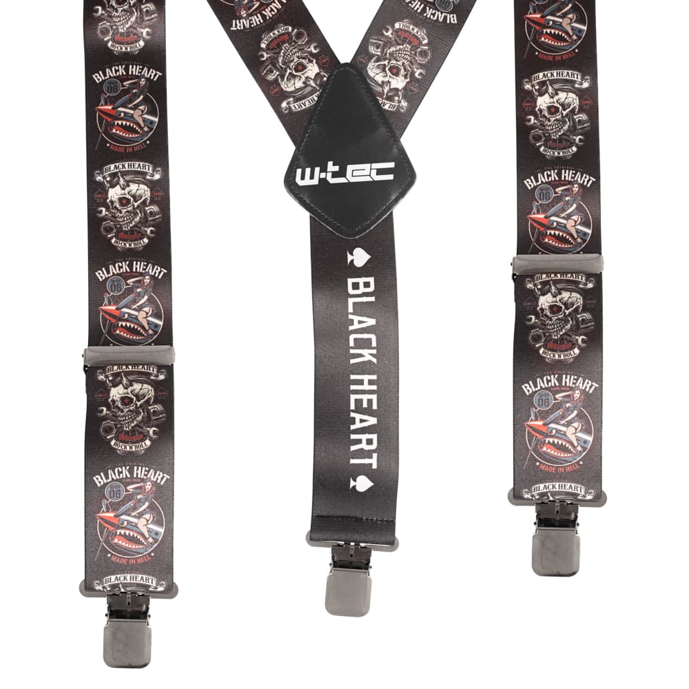 W-TEC Black Heart Suspenders Warhawk 1