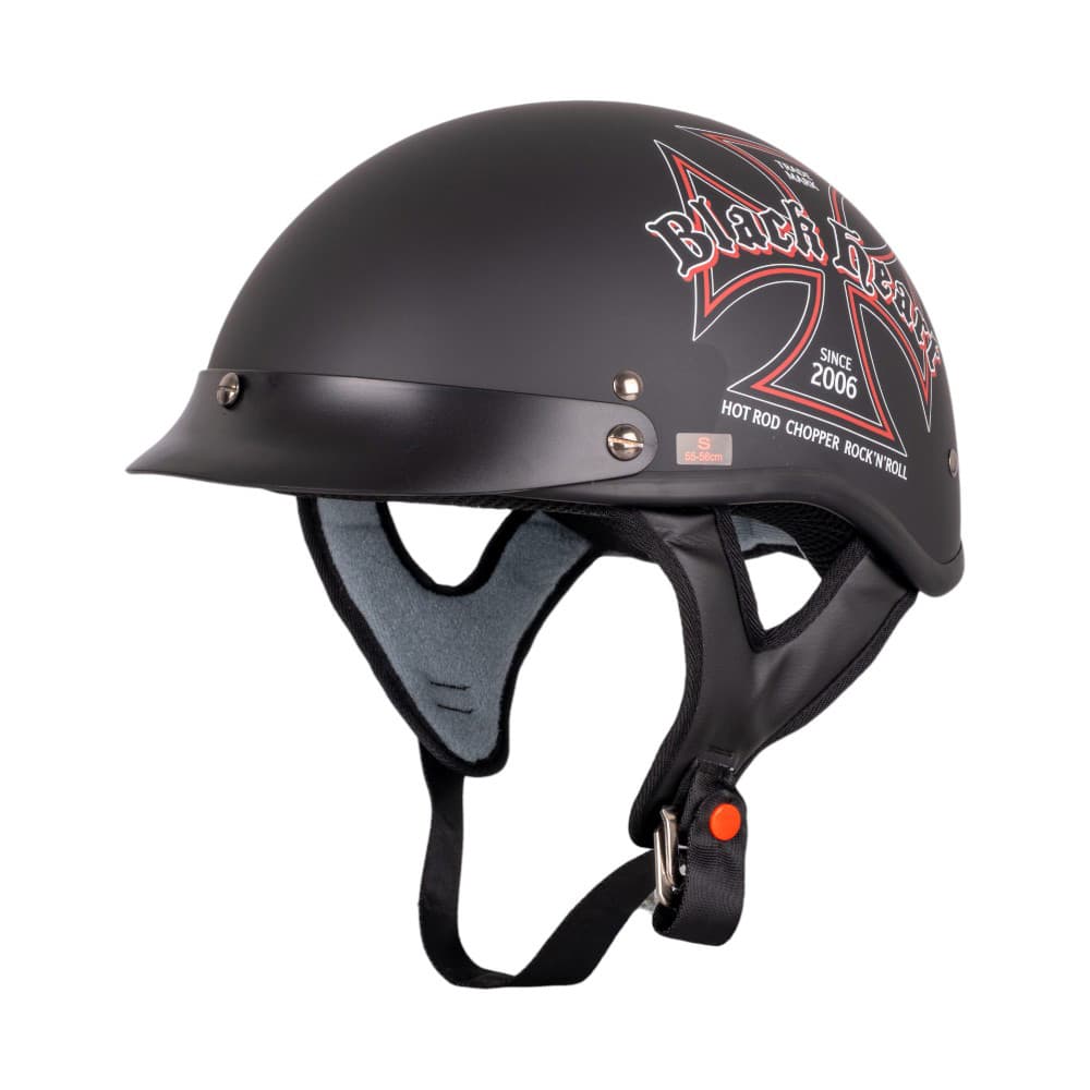 W-TEC Black Heart V531 Iron Cross čierna - M (57-58) 1