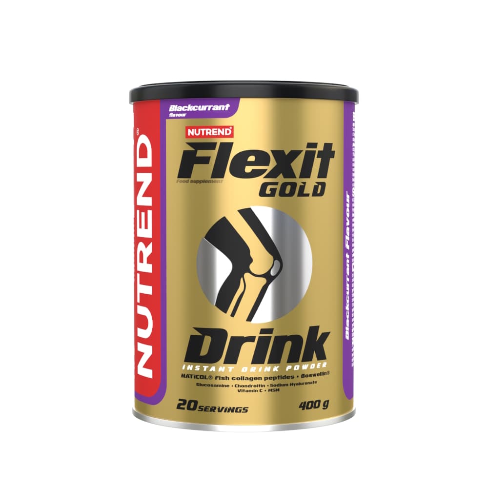 Nutrend Flexit Gold 400 g čierna ríbezľa 1