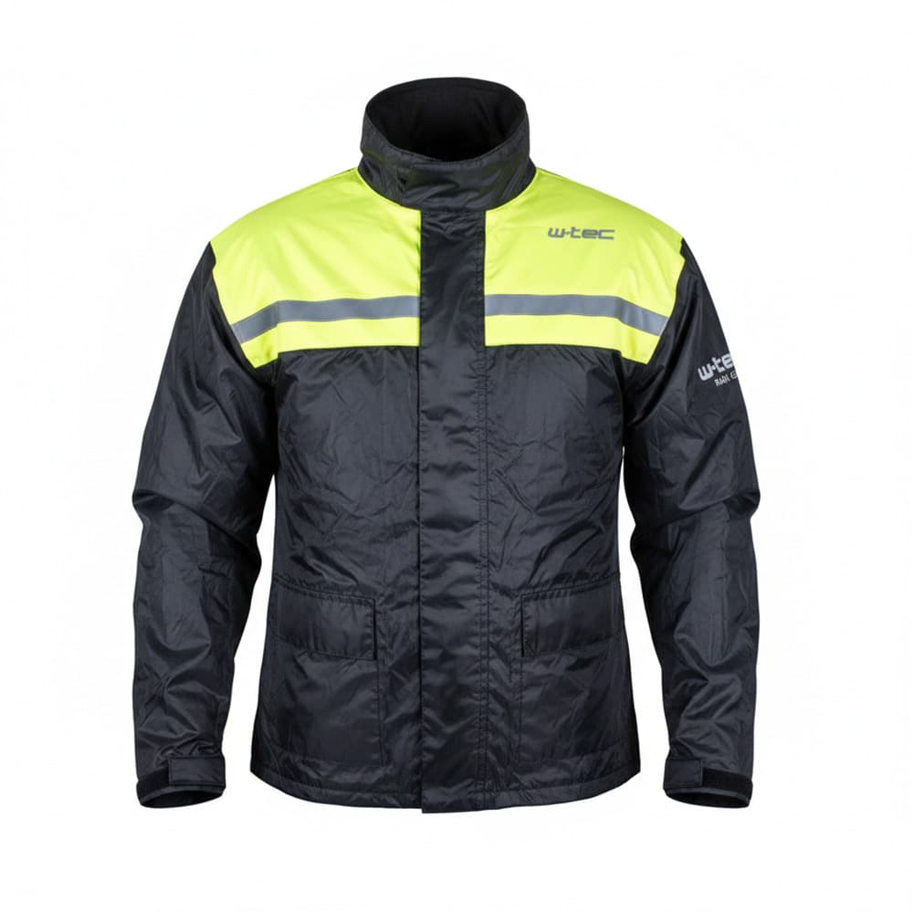 W-TEC Nowet pláštěnka čierna-fluo - S