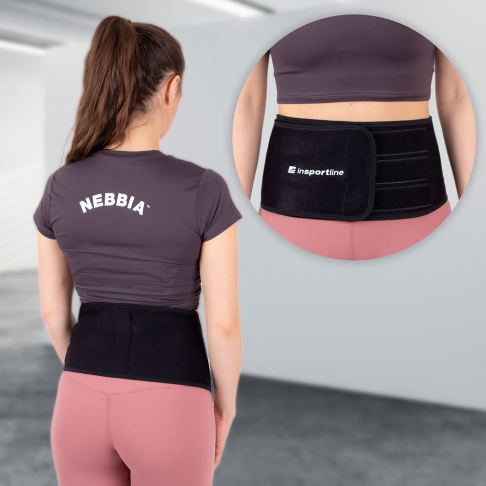 inSPORTline Waistup čierna - M 1