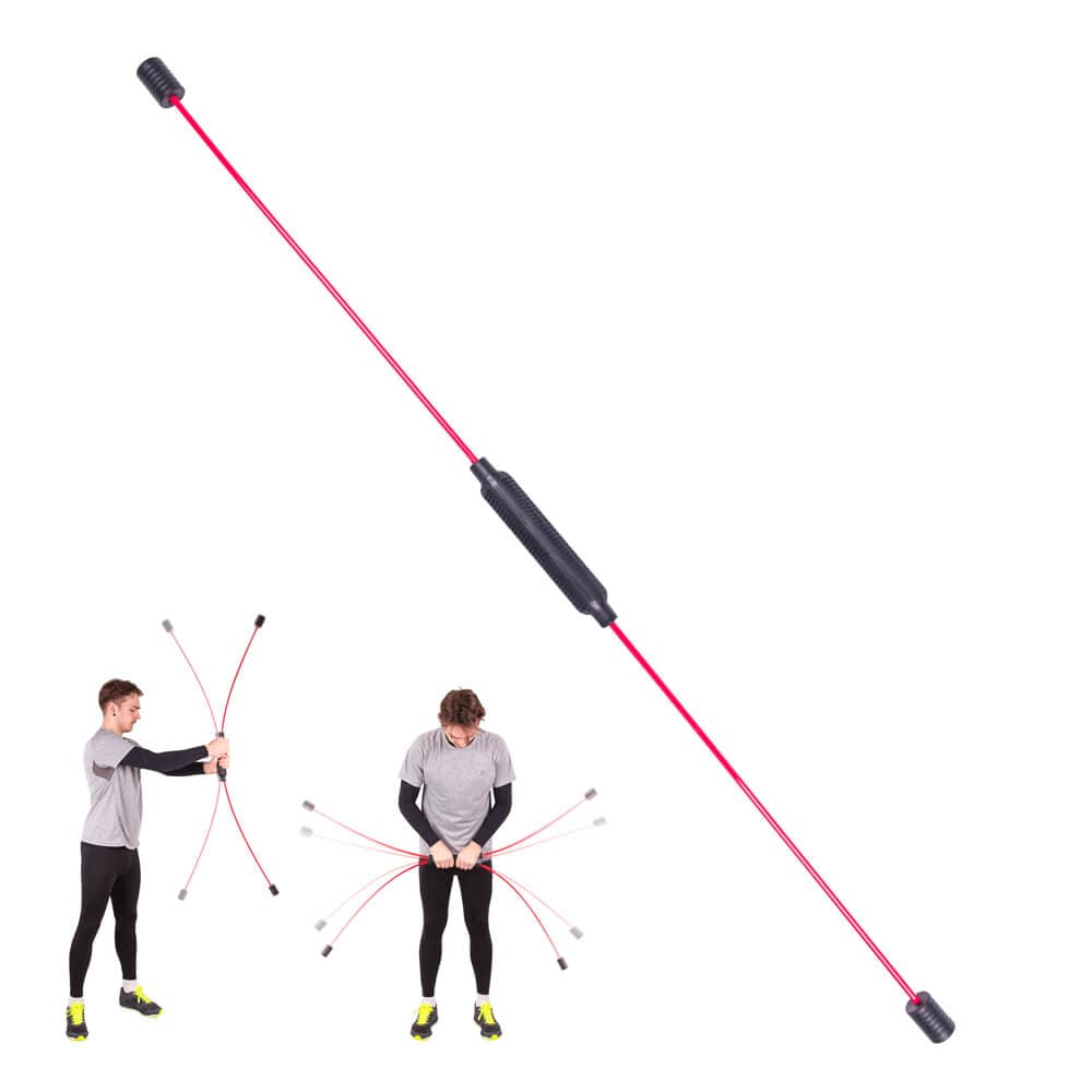 inSPORTline Flexi Bar Strong červená 1