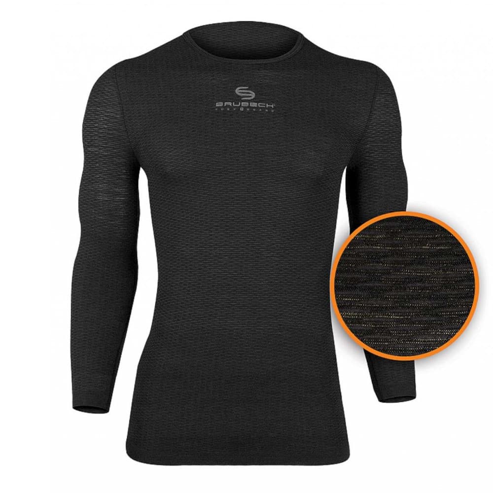 Brubeck Base Layer s dlouhým rukávem Graphite - M 1