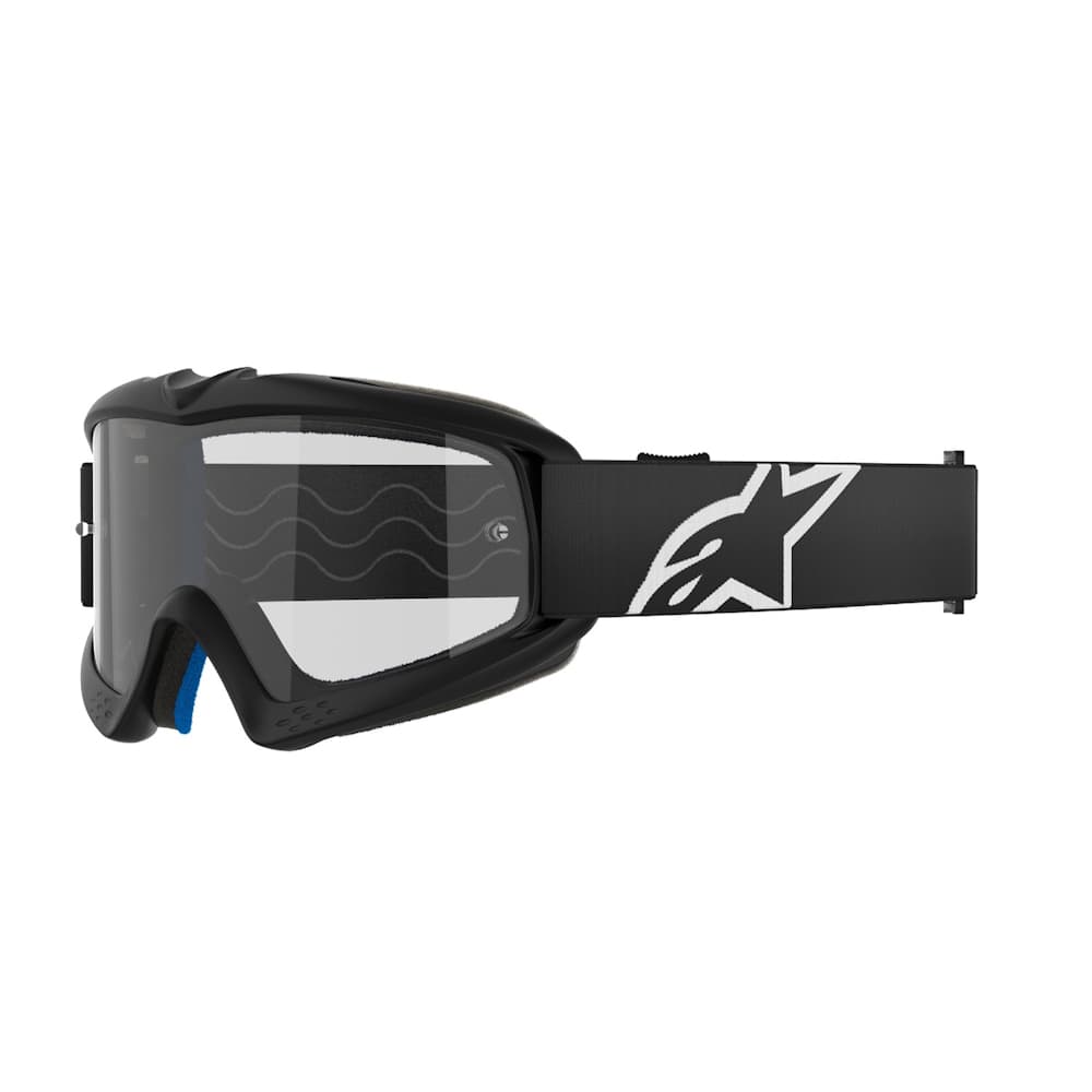 Alpinestars Vision Youth Corp čierna, číre plexi 1