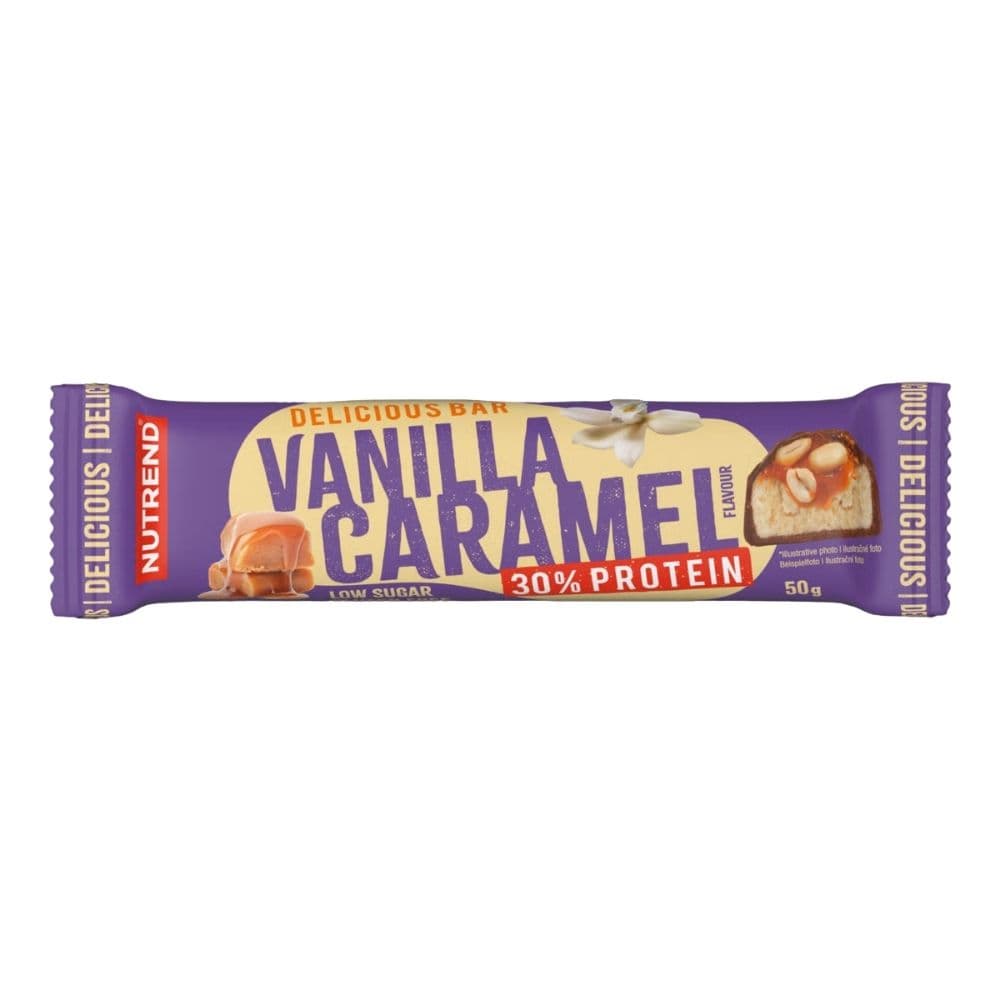 Nutrend Delicious Bar 50g vanilka+karamel 1