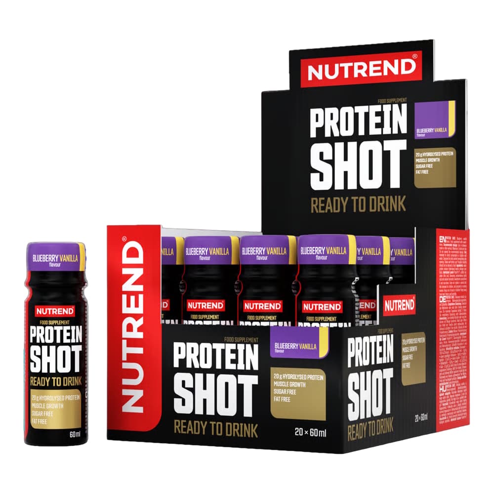Nutrend Protein Shot 20x60ml blueberry vanilla